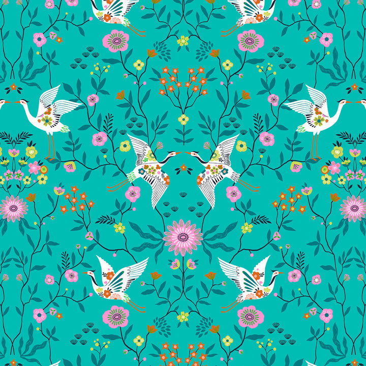 Dashwood Studio- Blossom Days- Birds Turquoise