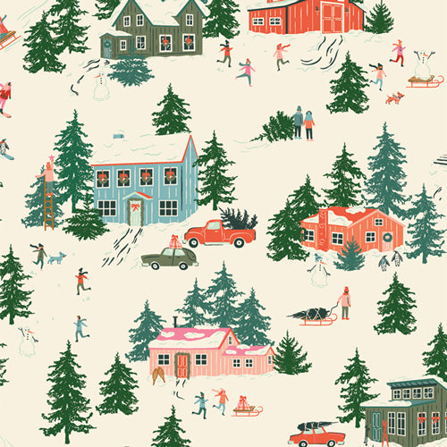 Christmas in the Cabin Bundle - 16 Fabrics