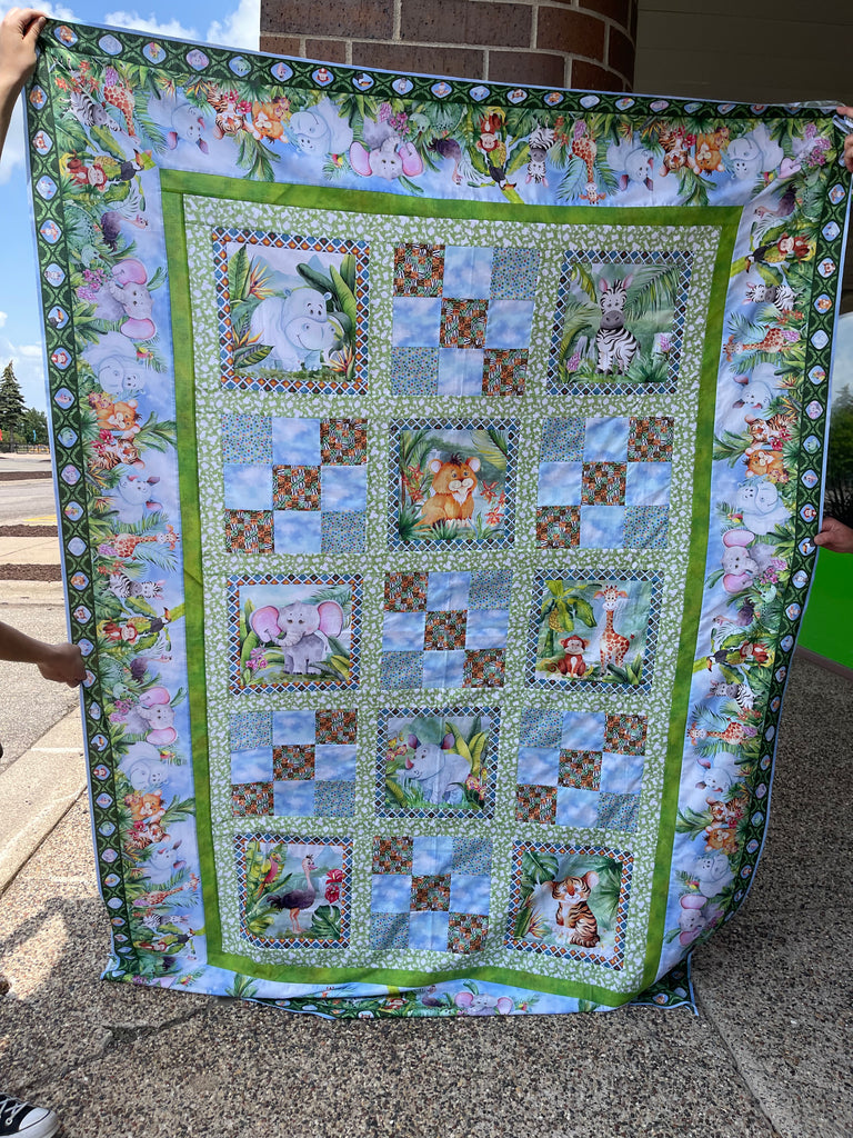 Jungle Friends Quilt Kit