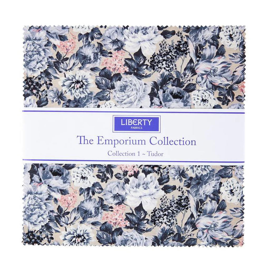 Liberty Fabrics: Riley Blake - The Emporium Collection: Tudor 10” Stacker Layer Cake Bundle