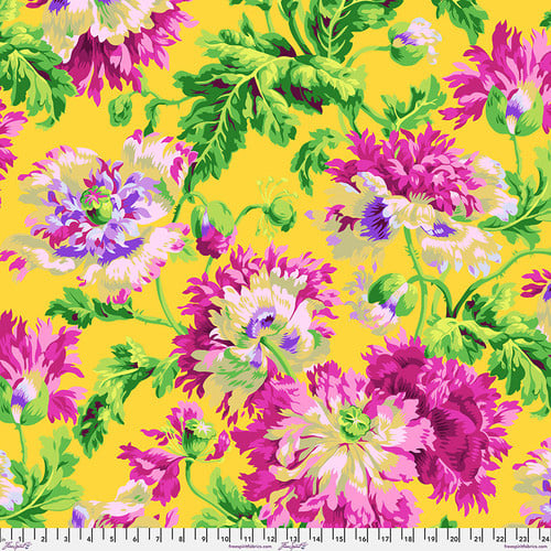 Kaffe Fasset for FreeSpirit Fabrics - Garden Party - Yellow || February 2024