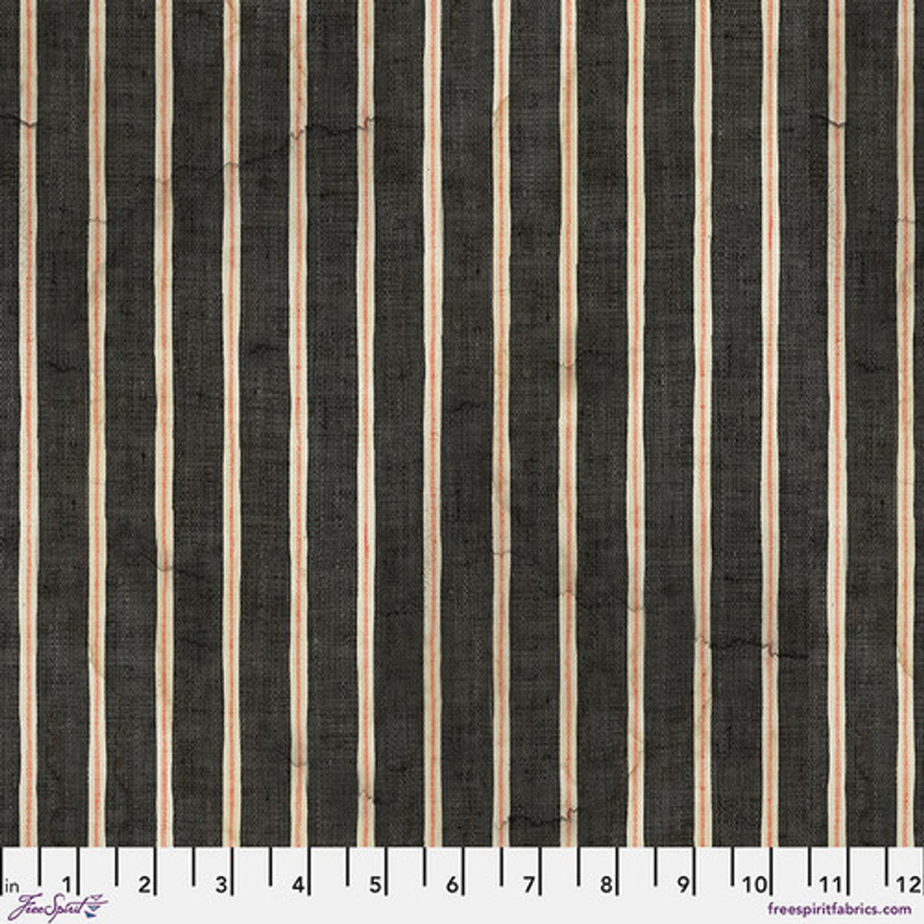 FreeSpirit Fabrics - Laboratory - Tim Holtz Eclectic Elements - Striped Black