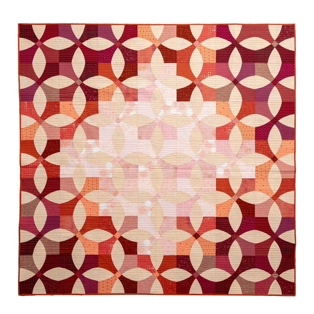 Posh Snowball QCR Quilt Pattern and QCR Mini Pattern