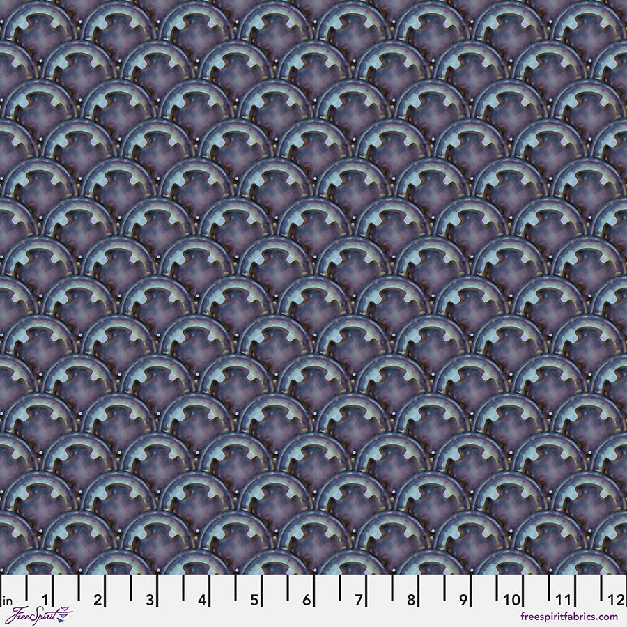 FreeSpirit Fabrics  - Billy Reue - Scallop - Purple Haze || Mosaic - PWWR045.PURPLEHAZE