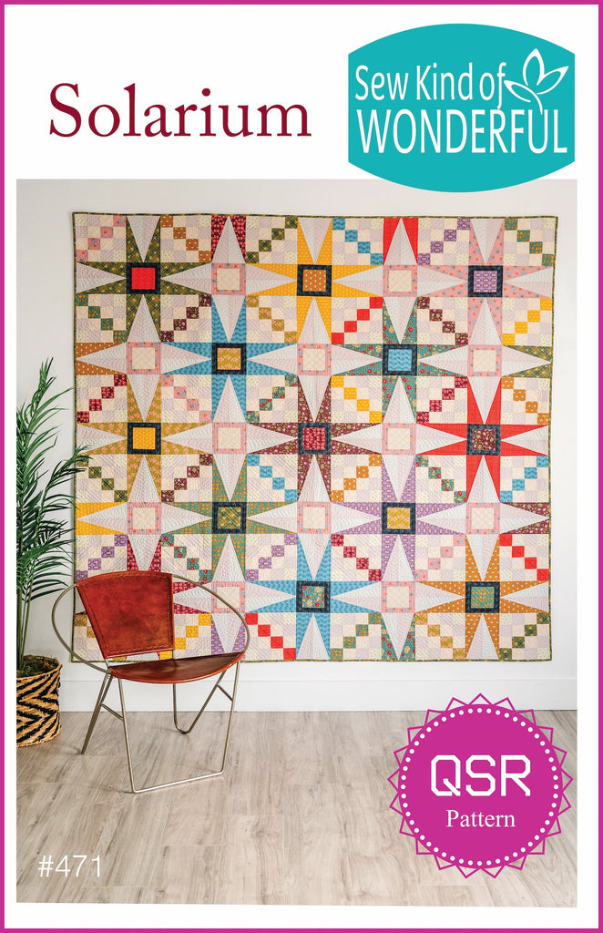 Solarium QSR Quilt Pattern