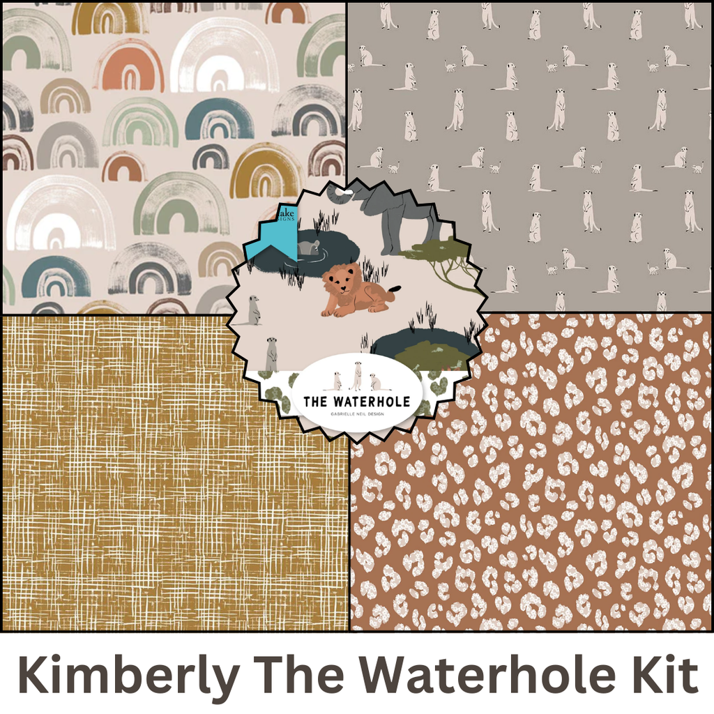 Kimberly Kit with  Riley Blake - The Waterhole Fabric