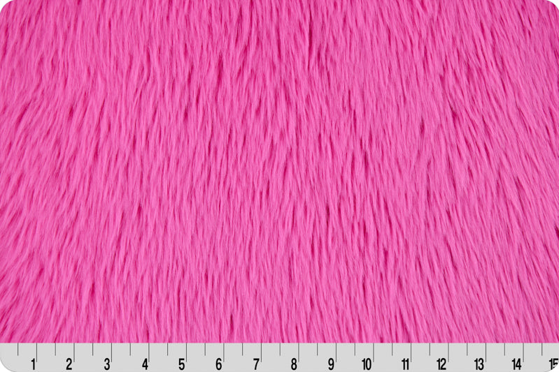 Shannon Fabrics - Dreamy Fur Cuddle - Fuchsia (Sold by the Yard)