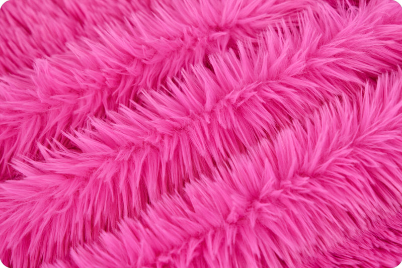 Shannon Fabrics - Dreamy Fur Cuddle - Fuchsia (Sold by the Yard)