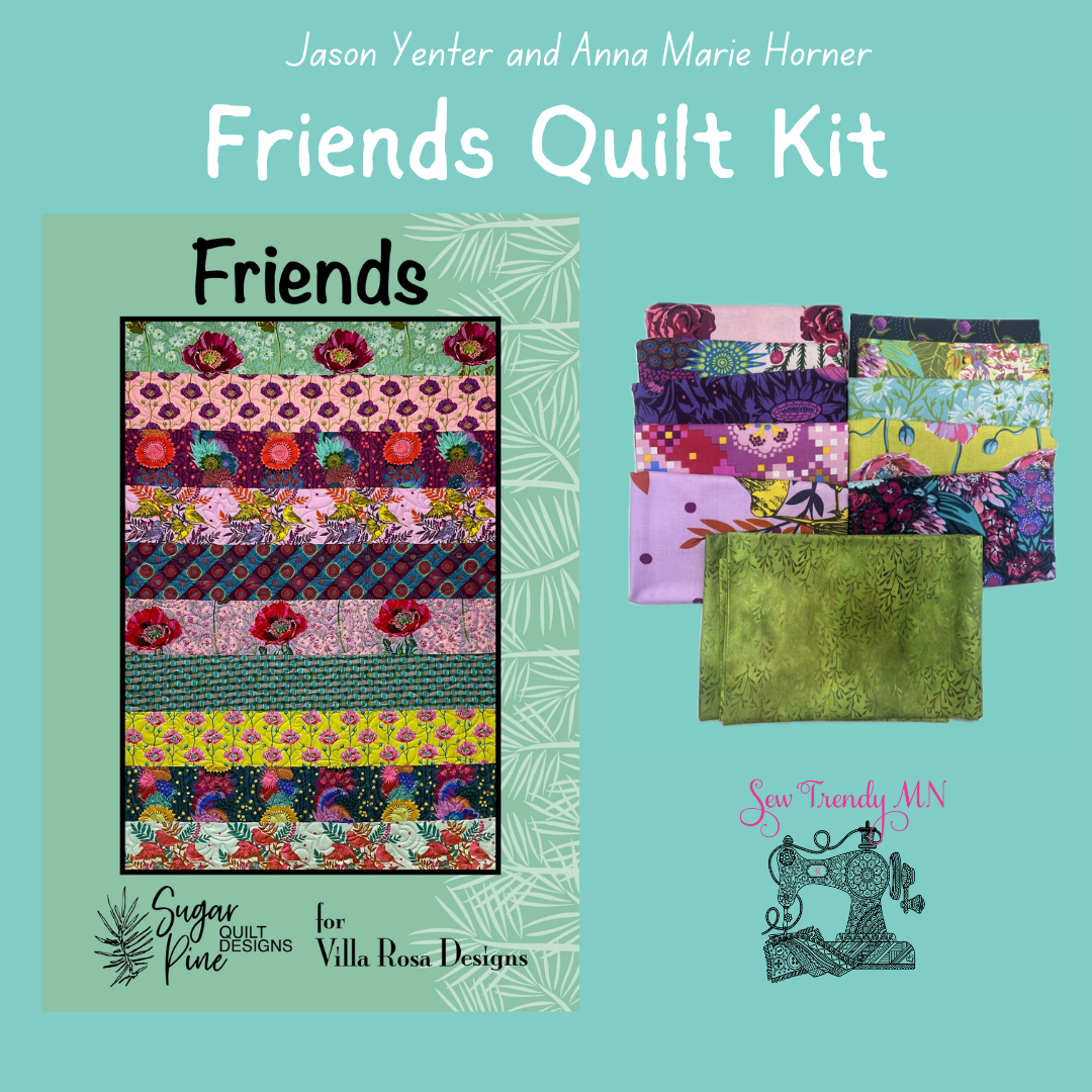 Friends Quilt Kit with Anna Marie Horner and Jason Yenter Fabrics – Sew ...