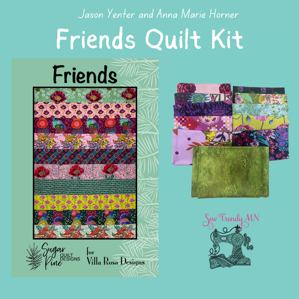 Friends Quilt Kit with Anna Marie Horner and Jason Yenter Fabrics