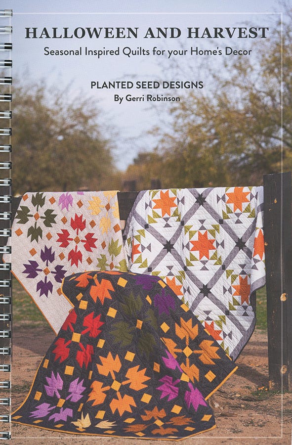 Halloween and Harvest Booklet - Seasonal Inspired Quilts