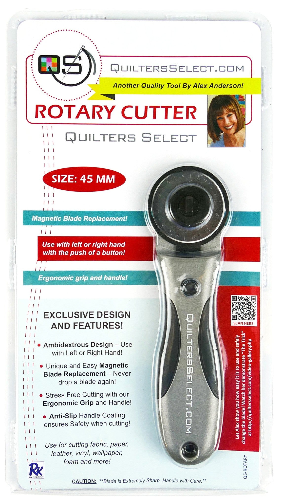 Quilters Select Deluxe Rotary Cutter - Sew Creative Cottage