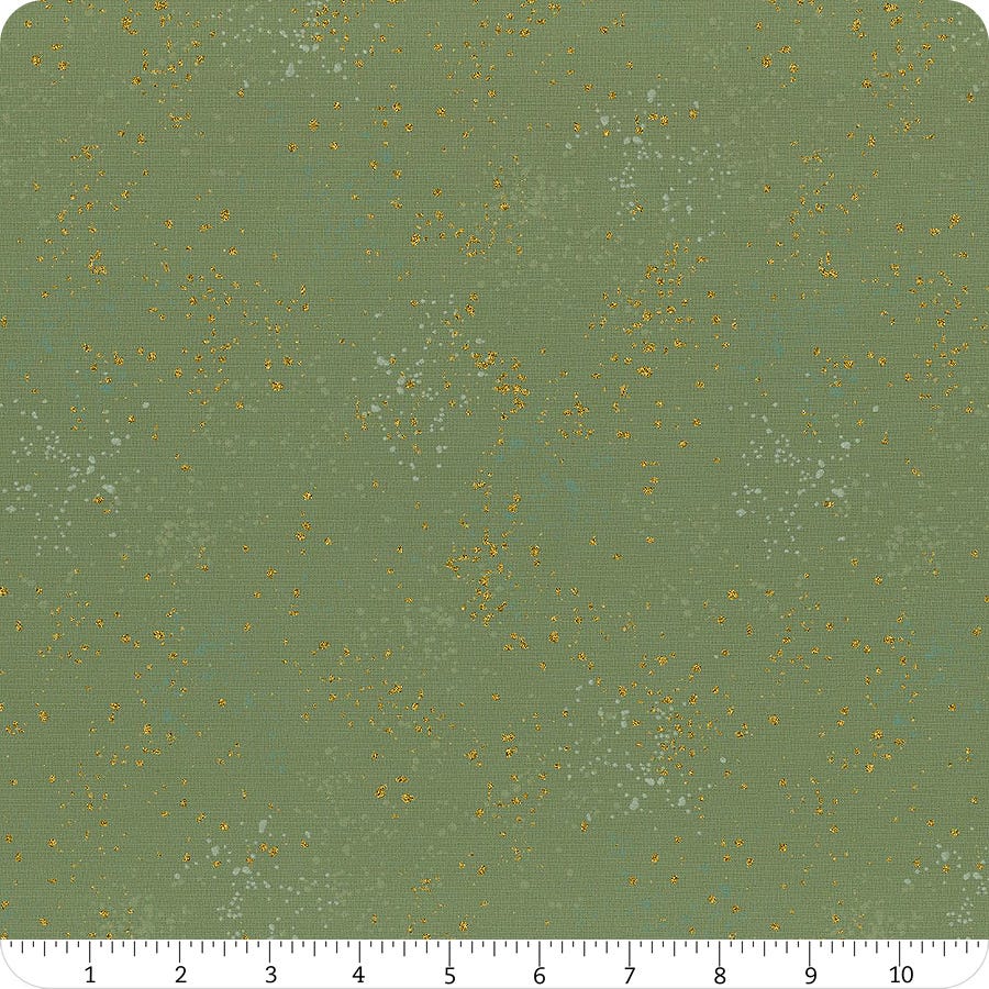 Speckled Metallic Soft Aqua Yardage SKU# RS5027-70M